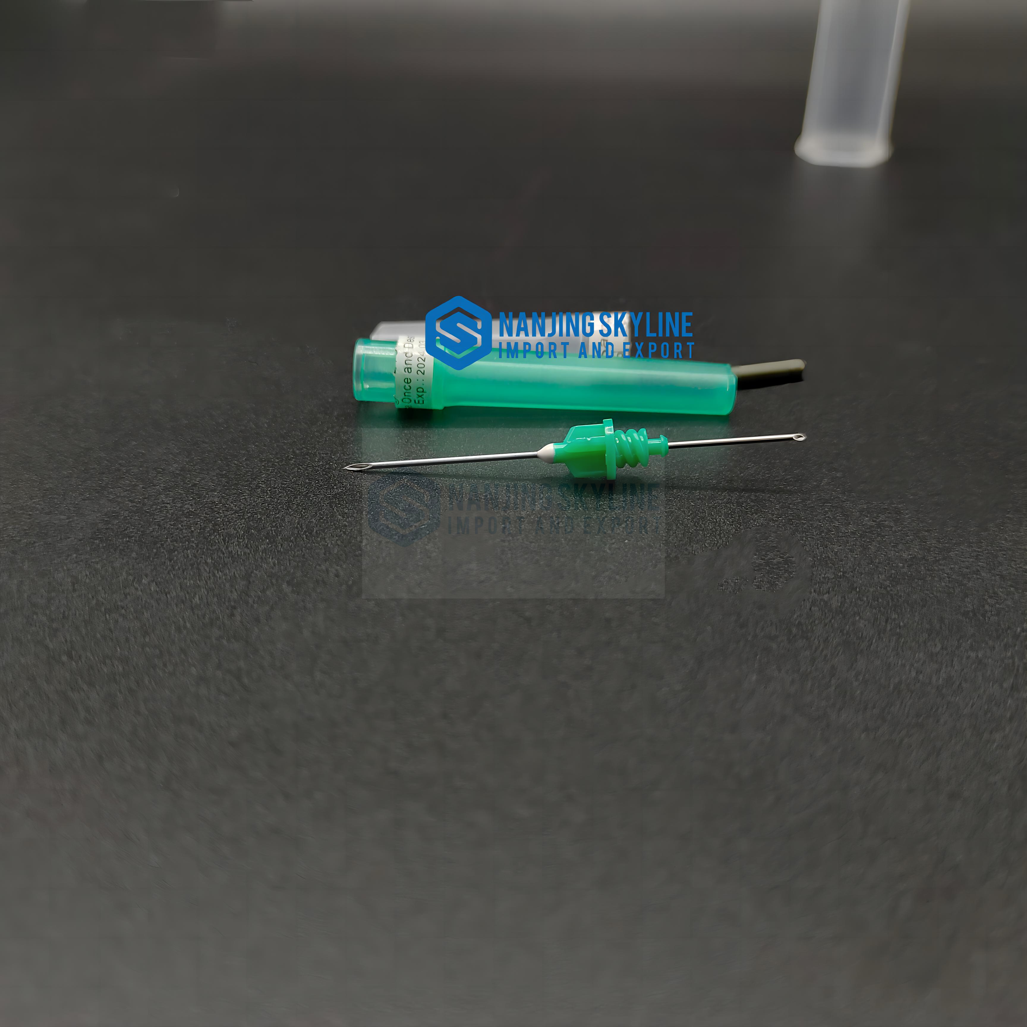 Multi Sample Vacuum Plainless Pen Type Blood Collection Needle 18g 21g 22g 23G