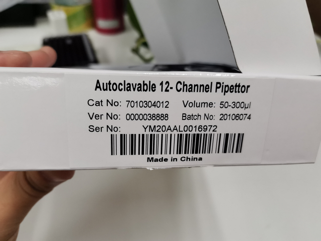 Multi-functional Autoclavable 12-channel MicroPette Plus50-300ul
