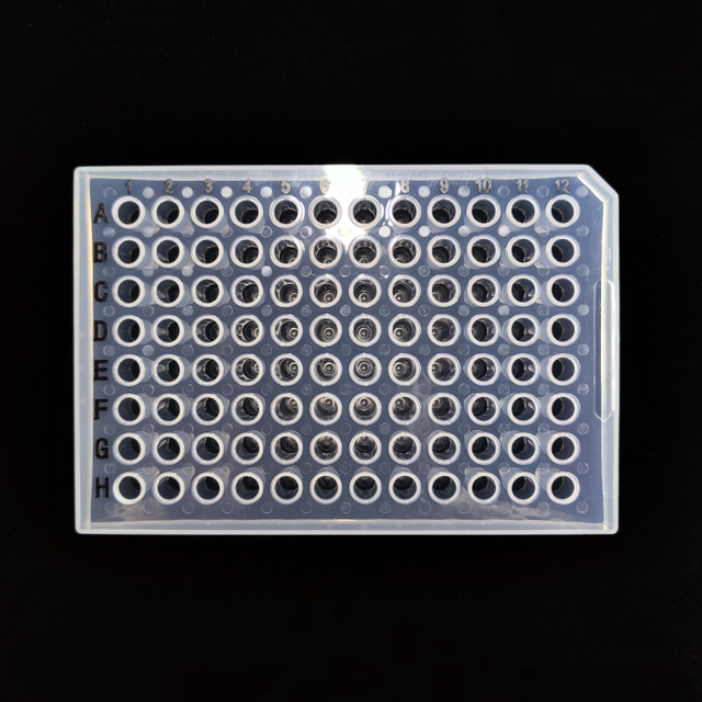 PCR Transparent 96 well plate with black mark 802029/802019/802017/802016