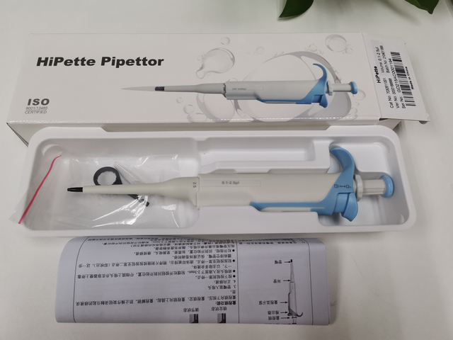 Hipette Fully Autoclavable Mechanical Pipette 0.1-2.5ul