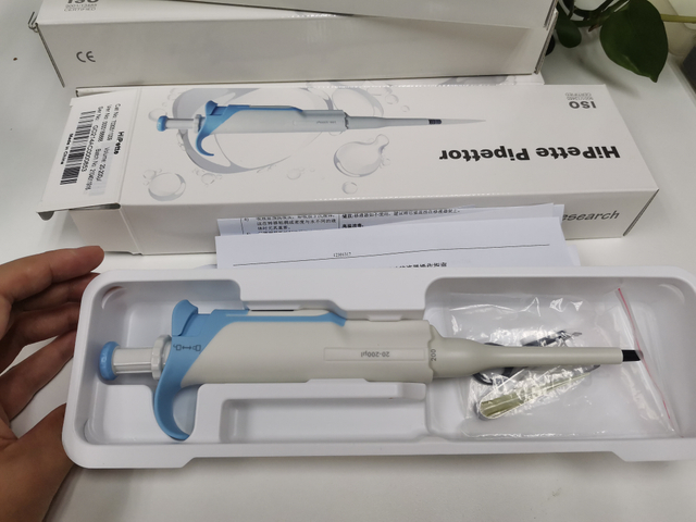 Hipette Fully Autoclavable Mechanical Pipette 20-200ul