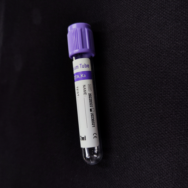 Purple EDTA.K3 Blood Vacuum Tube