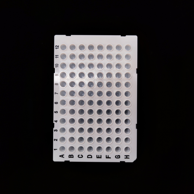PCR White 96 well plate with black mark 802048/802047/802020