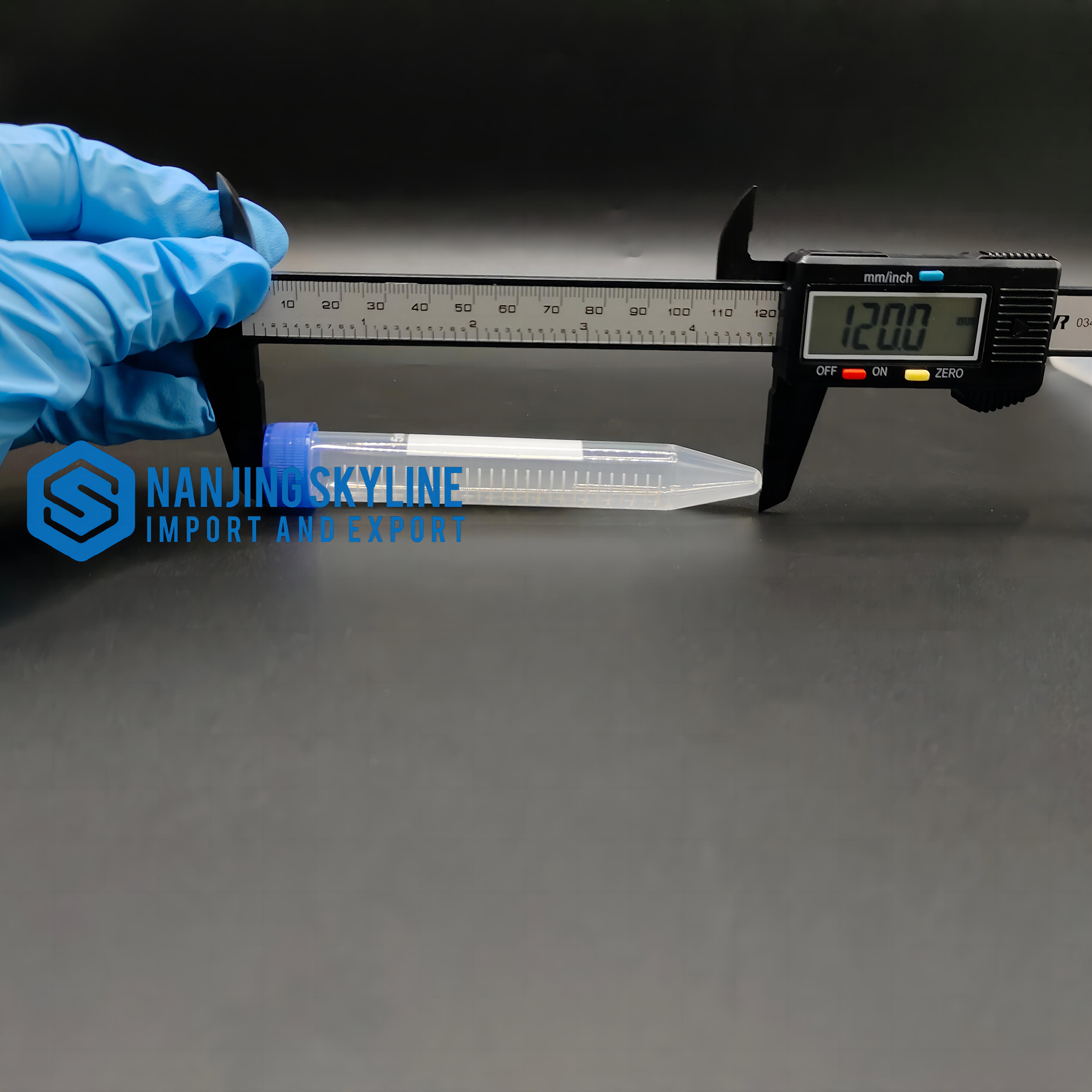 Plastic lab 15ml Centrifuge Tube with Conical Bottom