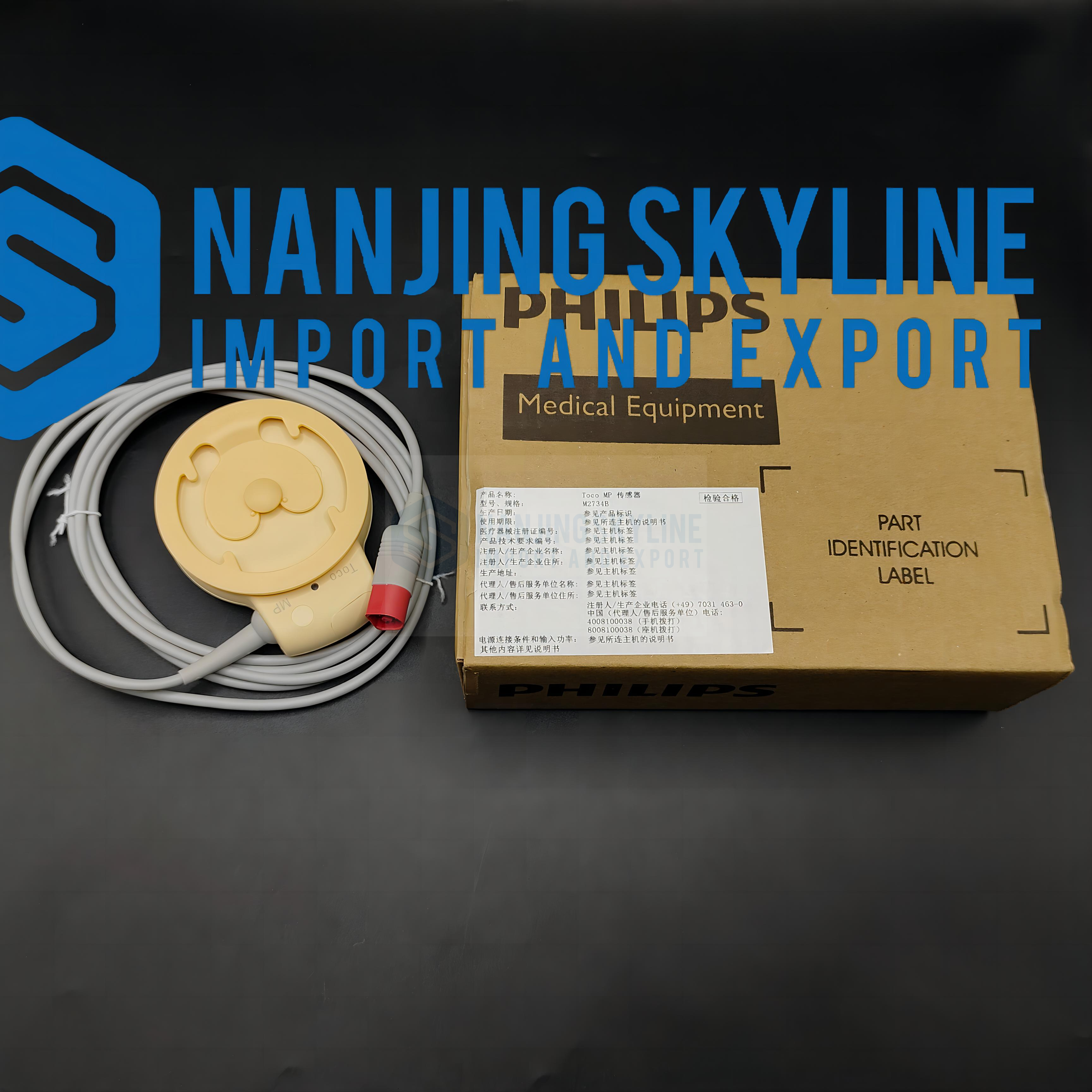 Original M2734B Avalon TOCO MP Transducer for Fetal Monitor