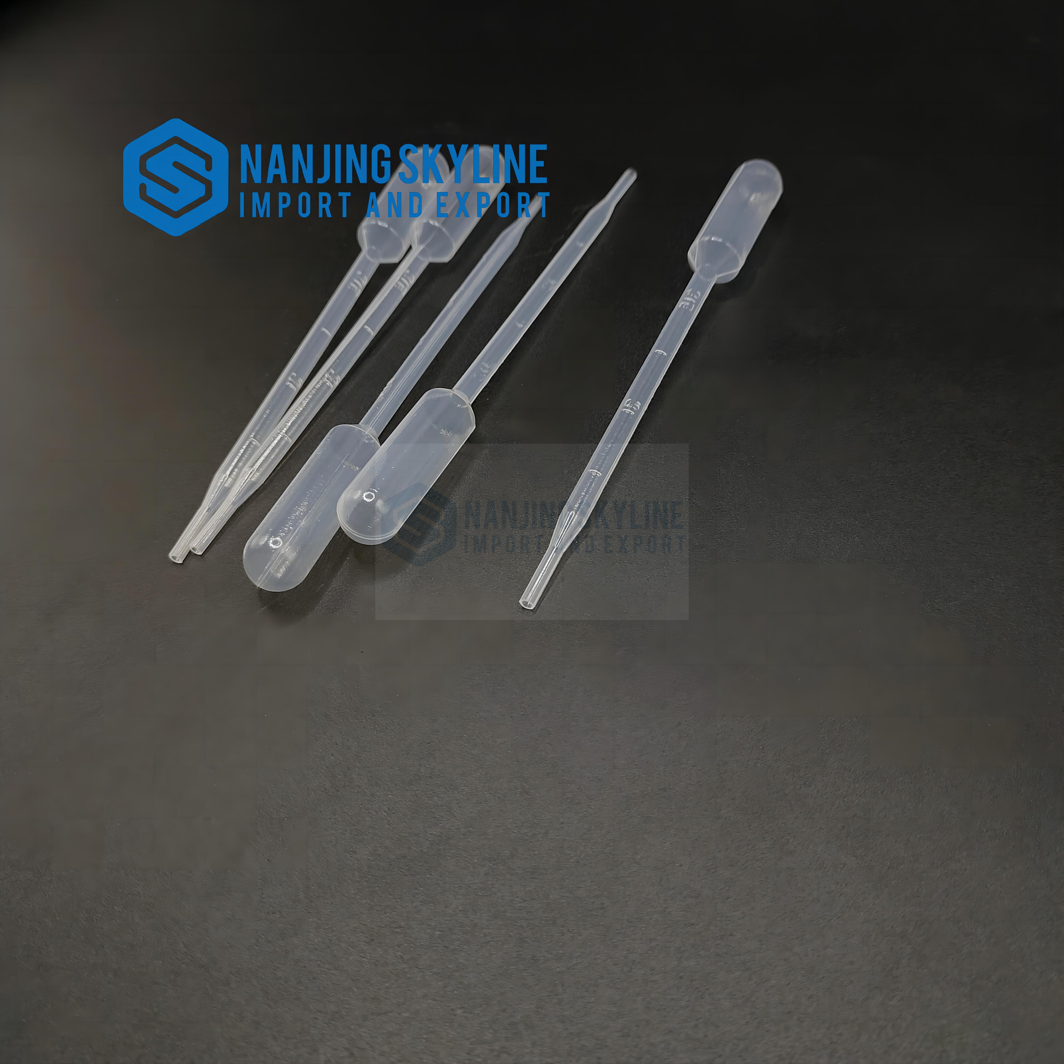 Disposable sterile graduated medical plastic dropper transfer micro pasteur pipette 1ml