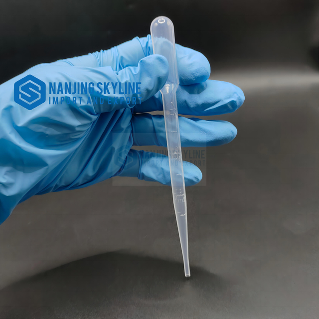 Disposable sterile graduated medical plastic dropper transfer micro pasteur pipette 3ml