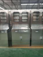Modern Stainless Steel Medicine Storage Cabinet 900*500*1800mm Thickness 0.5mm 0.7mm 1.0mm