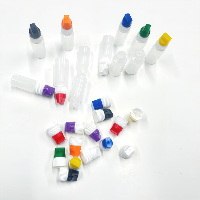 Dripper Bottle 5ml Blue/green/black/purple/orange/red/white Cap