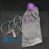 Disposable enteral gravity feeding set nutrition bag
