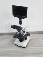 Trinocular Head Biological Microscope with 7inch Screen XSZ-107SM