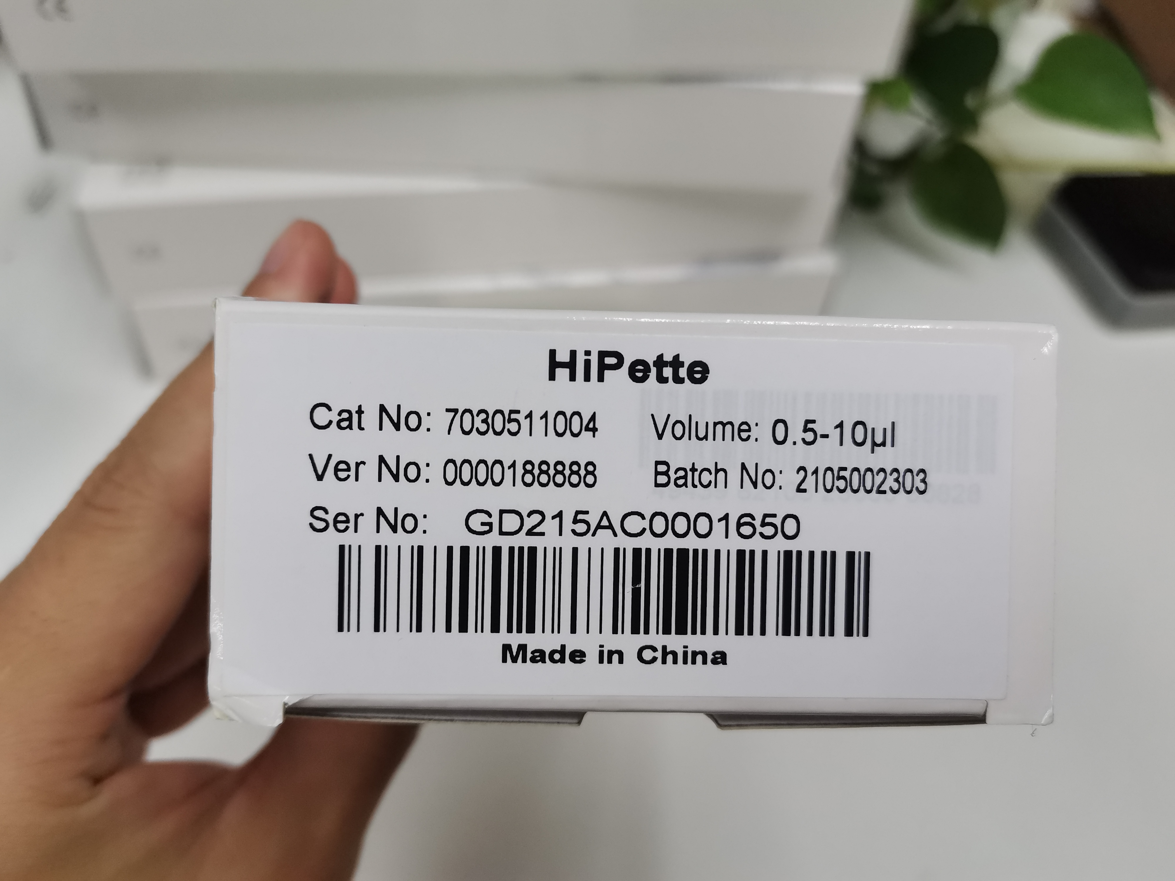 Hipette Fully Autoclavable Mechanical Pipette 0.5-10ul