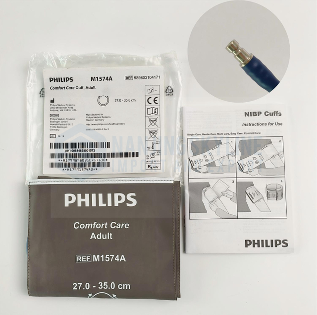 PHILIPS Original M1574A Comfort Care Cuff, Adult 27-35CM. REF:989803104171