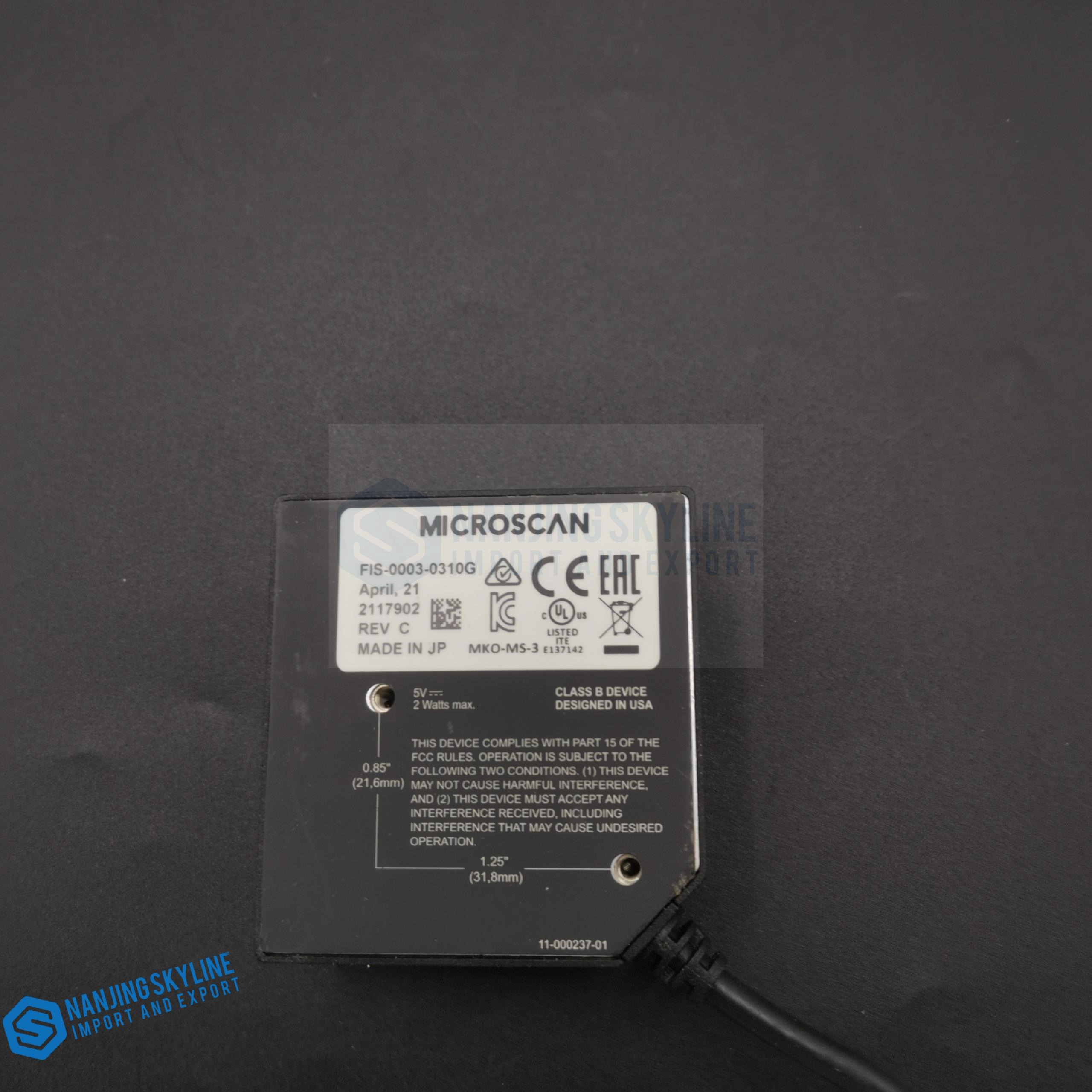 Mindray BS240 Fixed Bar Code Scanner 023-001265-00