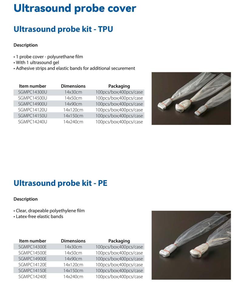 Ultrasound probe cover