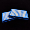 PCR Blue 96 well plate with black mark 802046