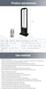 Table UV lamp