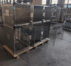 Two-floor Stainless Steel 6 Door Veterinary Cage 1830*700*1575mm