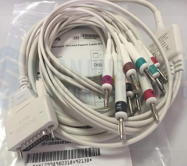 PHILIPS Original Standard 10-Lead Patient Cable LEC.REF:989803184921