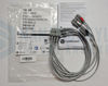 CareFusion GE Original Multi-Link ECG Leadwire. 3-lead, Grabber, AHA, 130cm/51in. REF: 412682-002