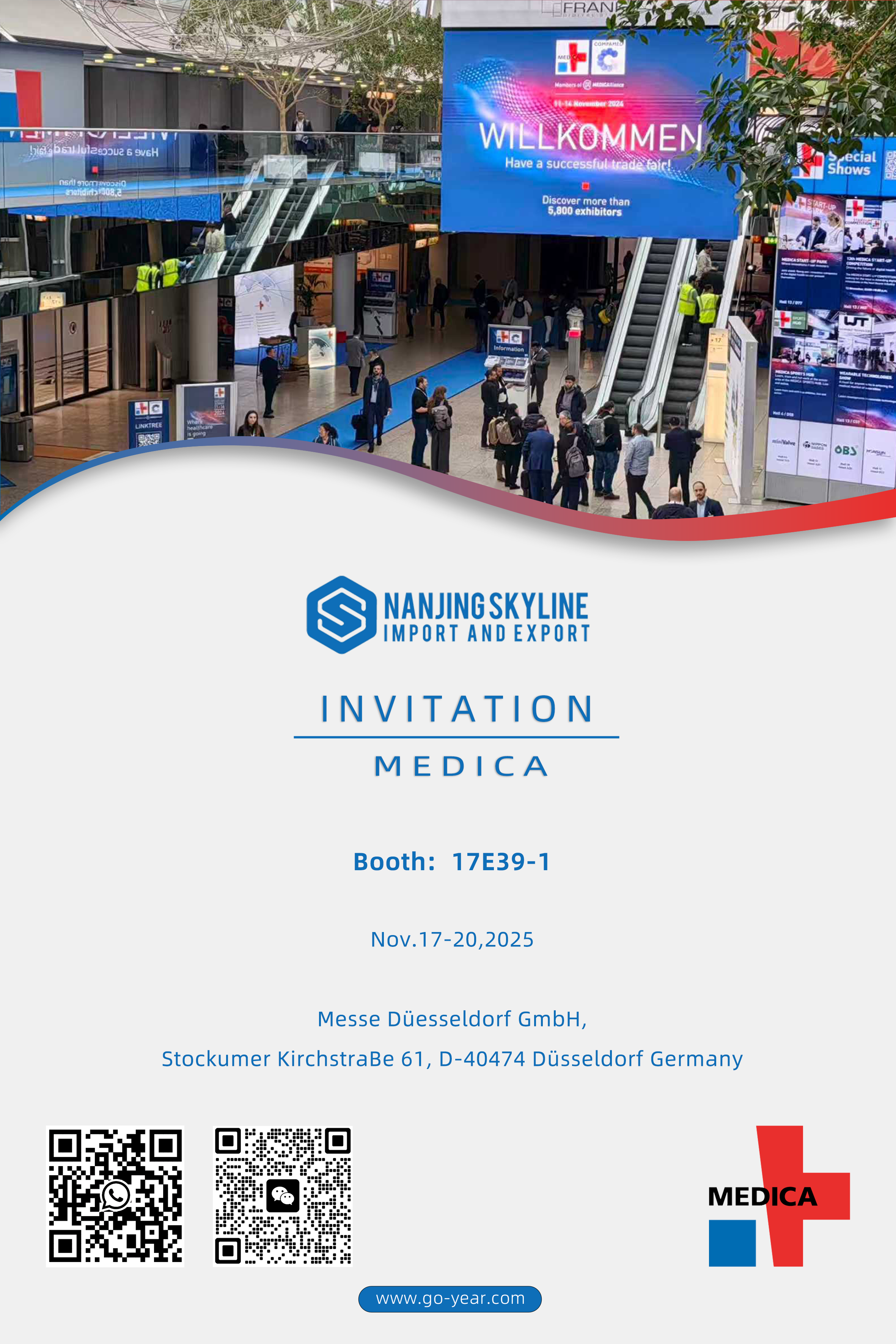 Germany MEDICA 2025 in Düsseldorf