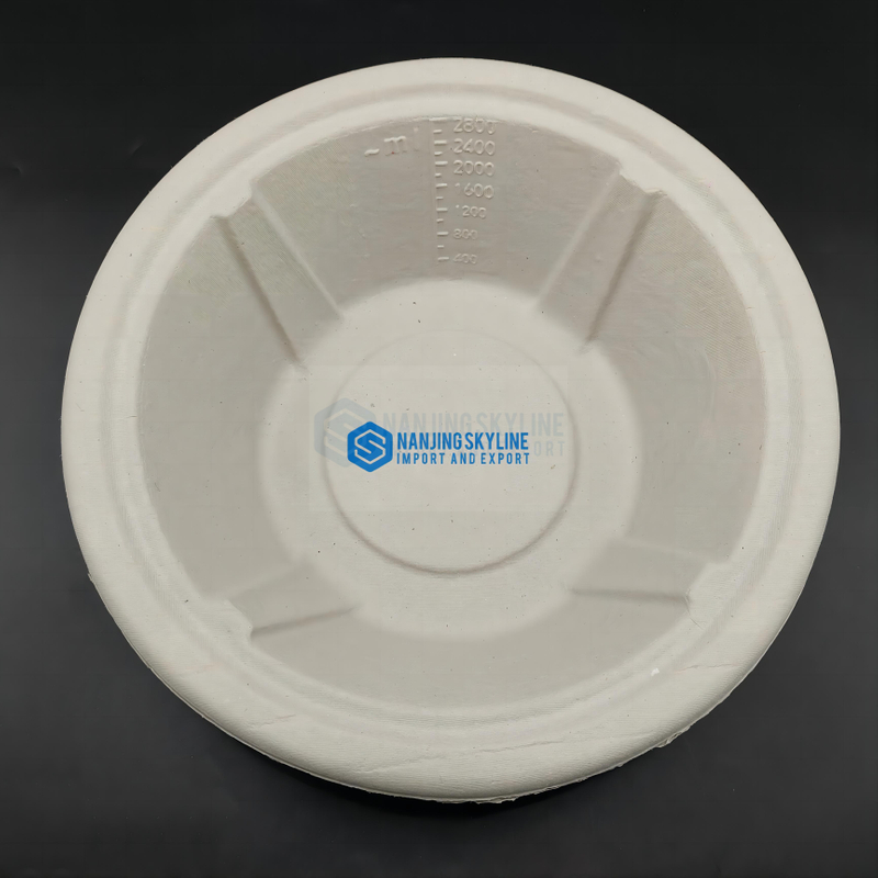 Disposable Medical Hospital Biodegradable Paper pulp General Bowl