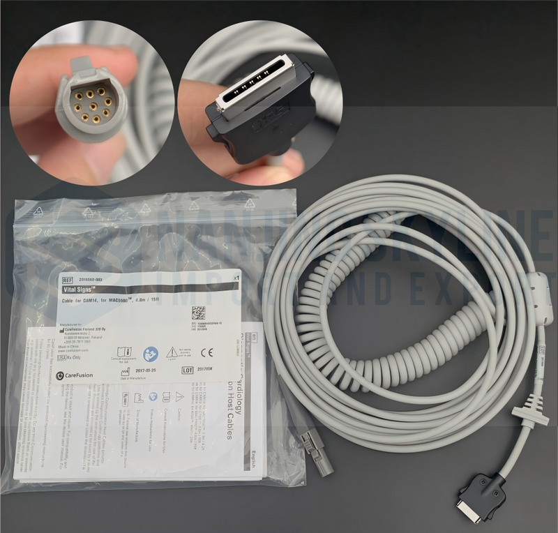 Vyaire GE MAC5000 Or MAC5500 Electrocardiogram Machine with Bayonet 2016560-003