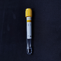 Yellow Gel Clot Activator Blood Vacuum Tube