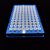 PCR Blue 96 well plate with black mark 802046