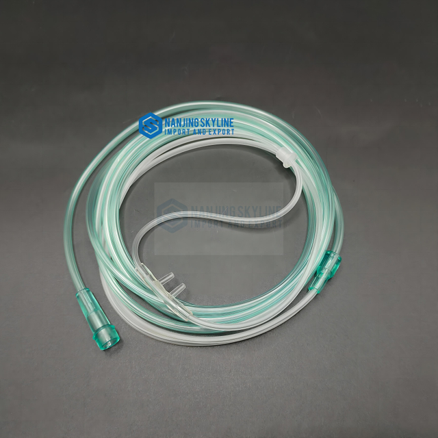 Disposable hospital PVC nasal oxygen cannula