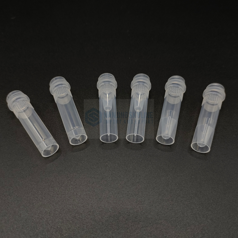 Transparent 1ml/1.5ml/1.6ml/1.8ml/2ml/4ml/5ml Freezing Cyrovials Vials Cryo Tubes with Extermal Thread