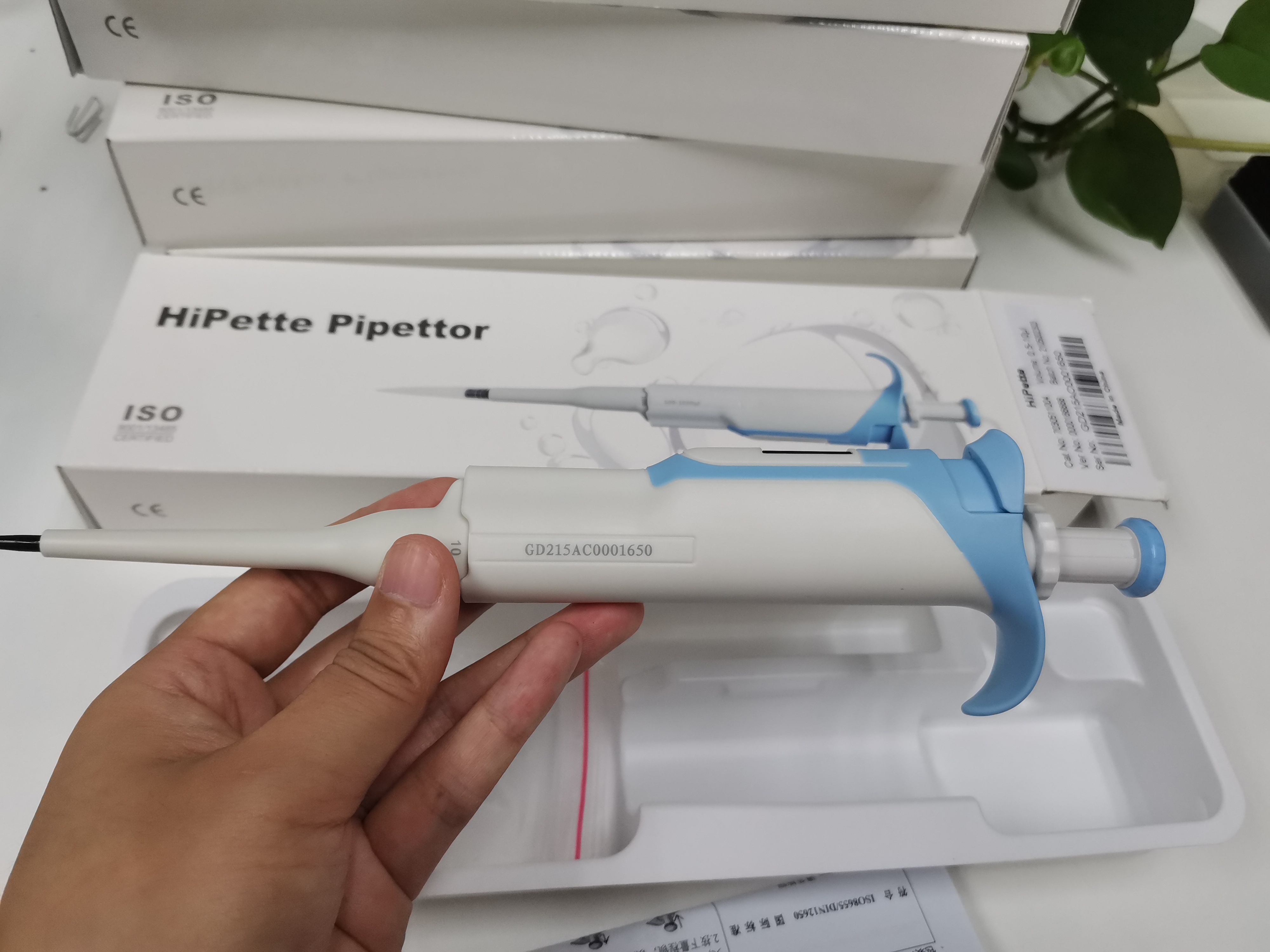 Hipette Fully Autoclavable Mechanical Pipette 0.5-10ul