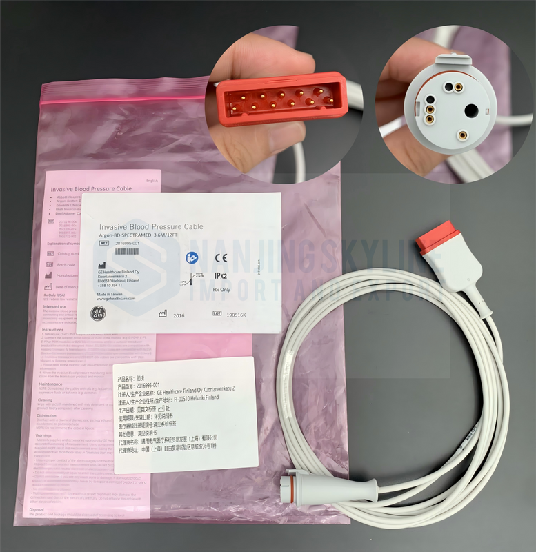 GE Original Imported GE To BD Innovative Transfer Cable REF: 2016995-001