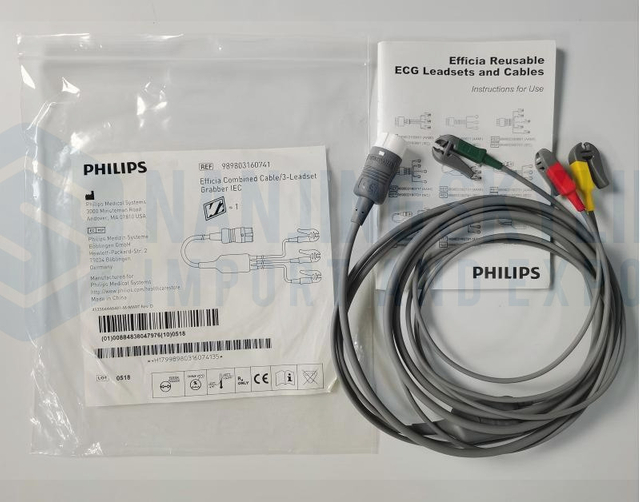 PHILIPS Original Efficia Combined Cable3-Leadset Grabber IEC.REF989803160741