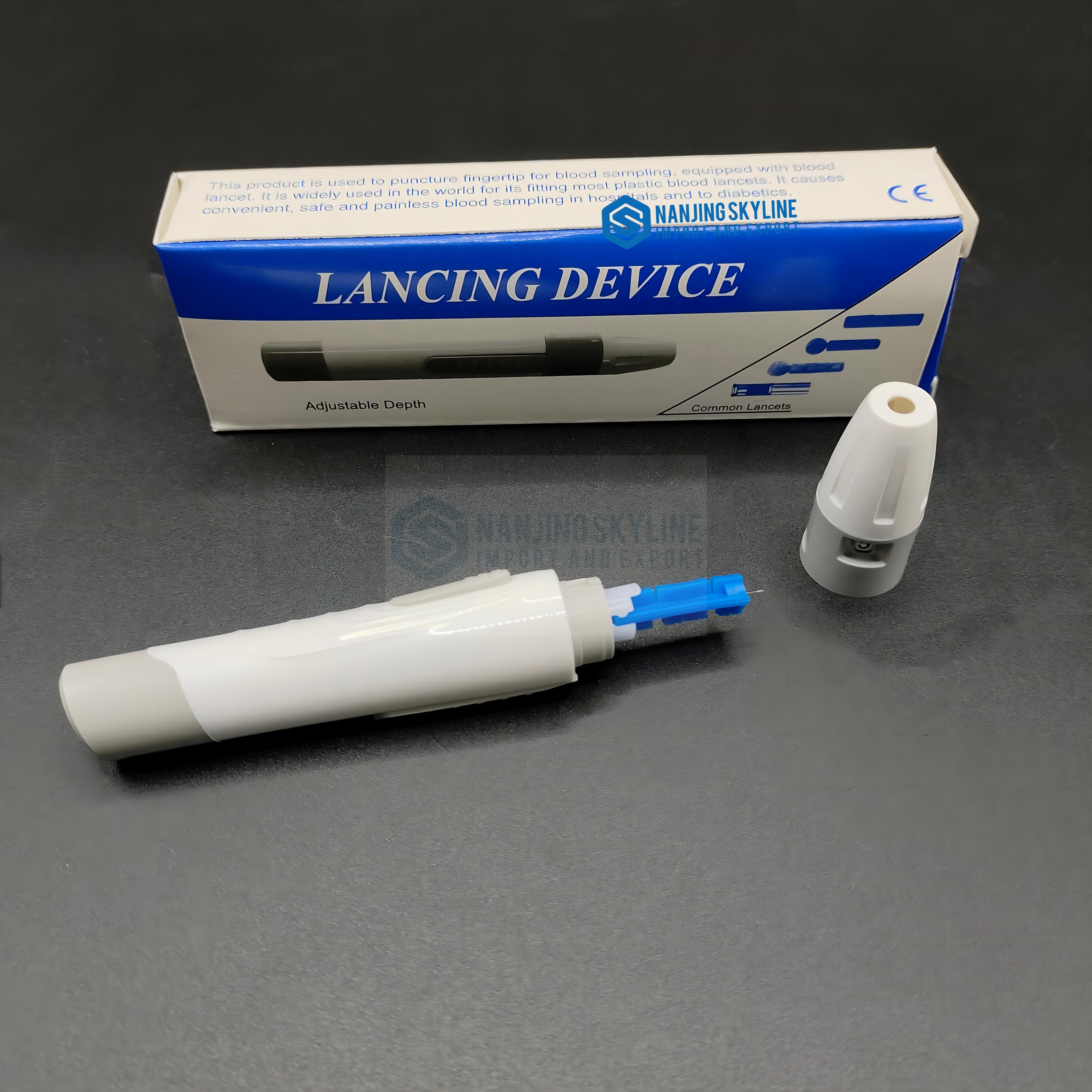 Portable Blood Painless Lancing Device Blood Pen Lancet