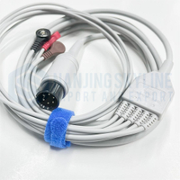 Mindray 6 Pin 5-Lead ECG Cable EA6151B