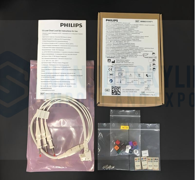 PHILIPS Original Chest Lead Set AAMI/IEC. REF:989803151671
