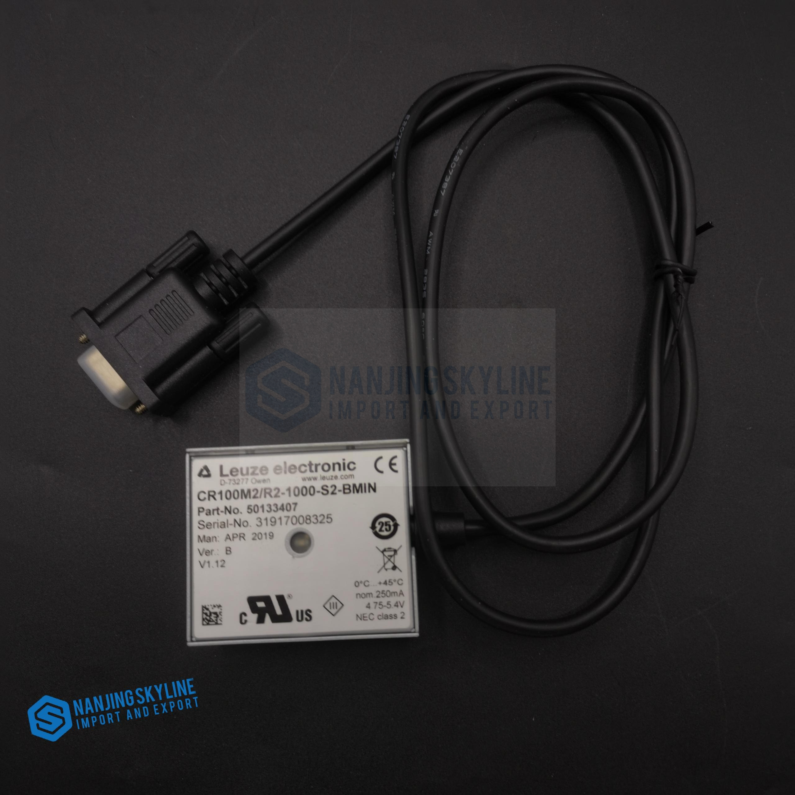 Mindray BC780R Leuze CR100M2 CCD Bar code reader 023-001302-00