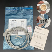 PHILIPS Original 3 Lead ECG Safety Trunk Cables,AAM. REF:M1500A
