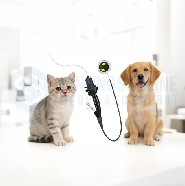 Veterinary Electronic Flexible Endoscope USB Model