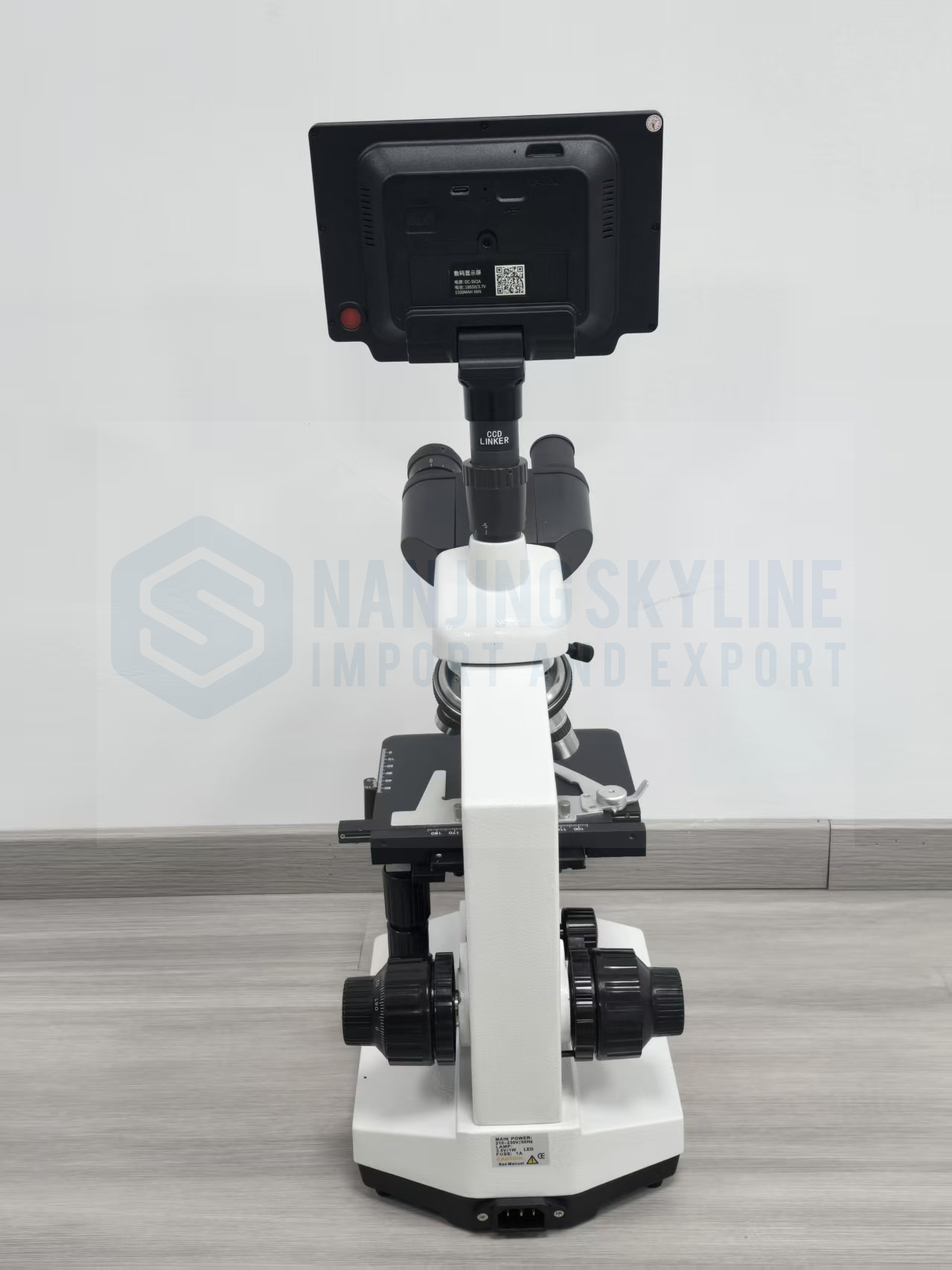 Trinocular Head Biological Microscope with 7inch Screen XSZ-107SM