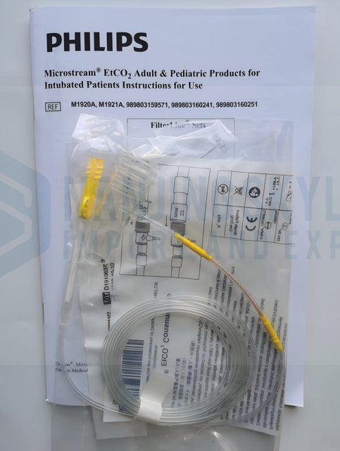PHTLTPS Original Micro Flow C02 Sampling Tube Sensor Adult/Pediatric Drying Tube.REF: M1921A or 989803105541