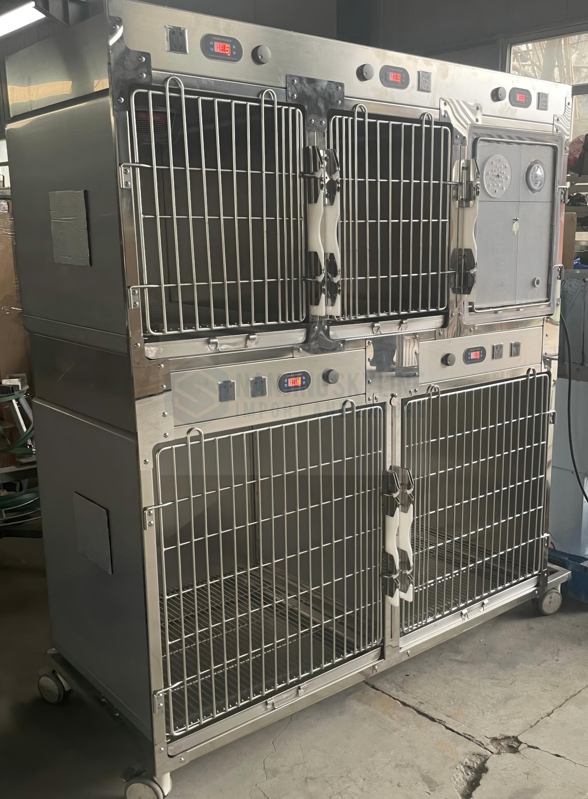 Two-floor 5-door Oxygen Cage with Warm Function 1500*700*1815MM