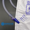 Medical disposable Urine Collection Bag T Valve Urine Drainage Bag with sampling port