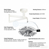 WD-7660D-1 Ceiling-mounted Surgical Shadowless Lamp
