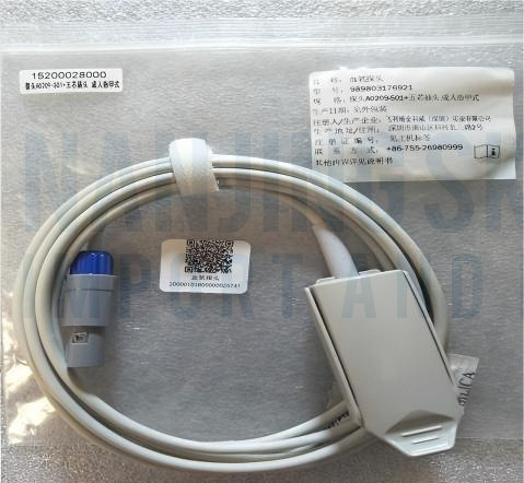 PhilipsGoldwaymonitorGand UT Series Original One-piece Adult Finger Clip Probe Single Slot 5needles P/N:989803176921