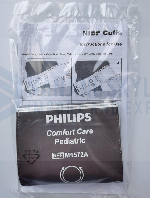 PHILIPS Original M1572A Comfort Care Cuff, Pediatric 14-21.5cm REF:989803104151