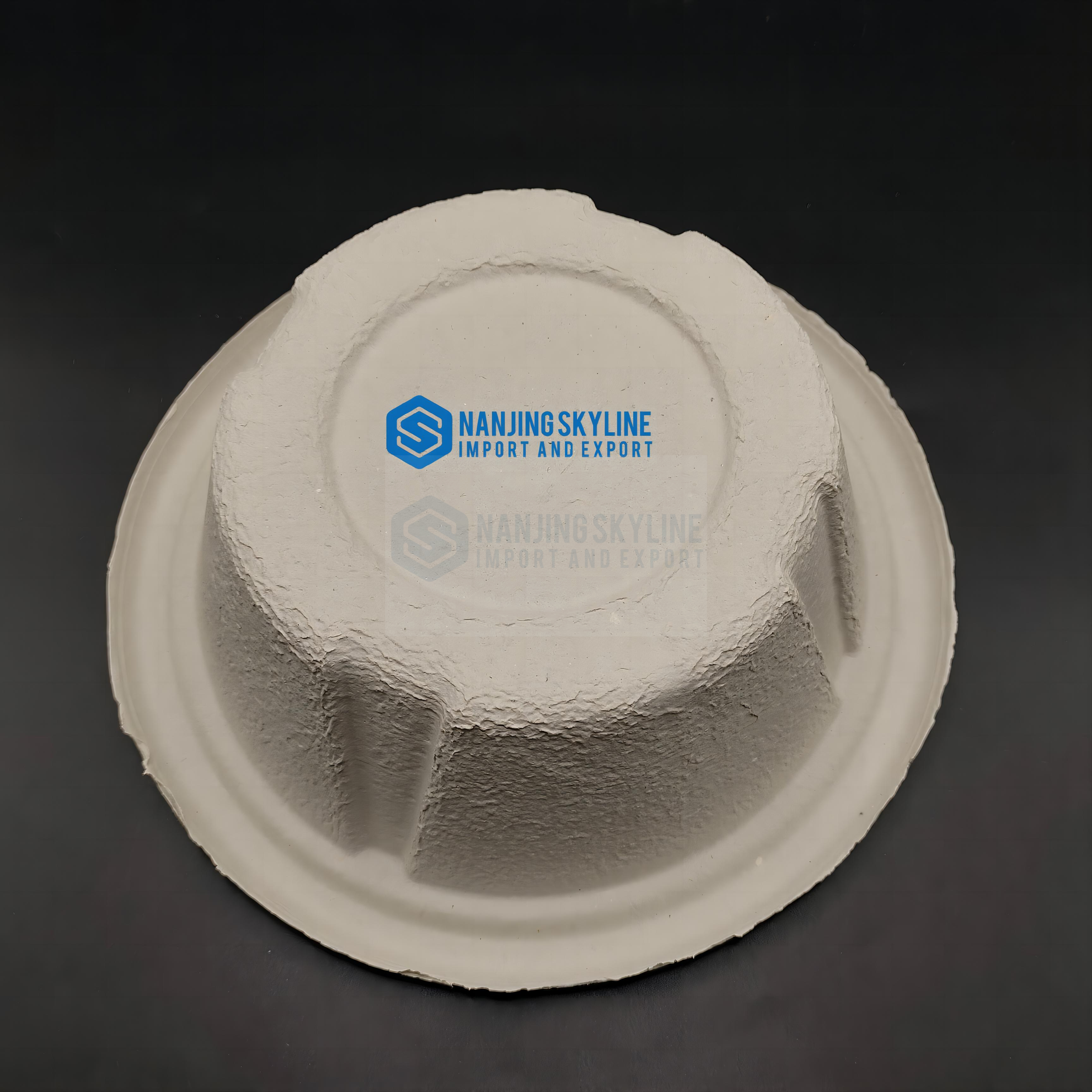 Disposable Medical Hospital Biodegradable Paper pulp General Bowl