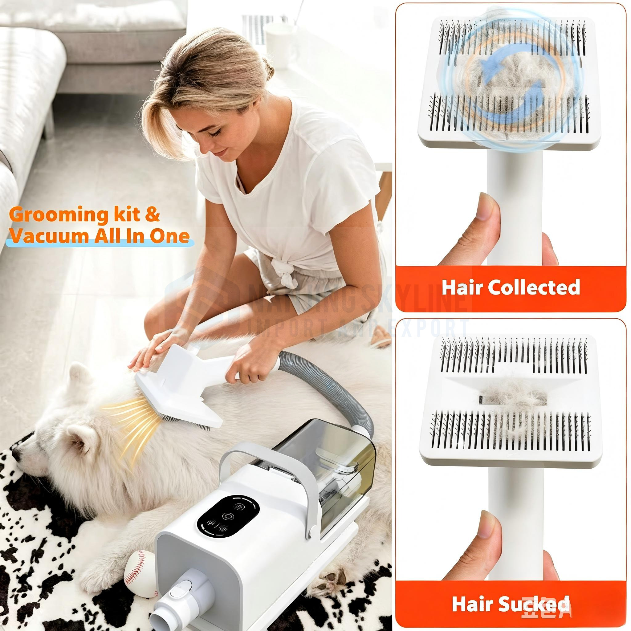 8-in-1 PET Grooming Vacuum&Dryer