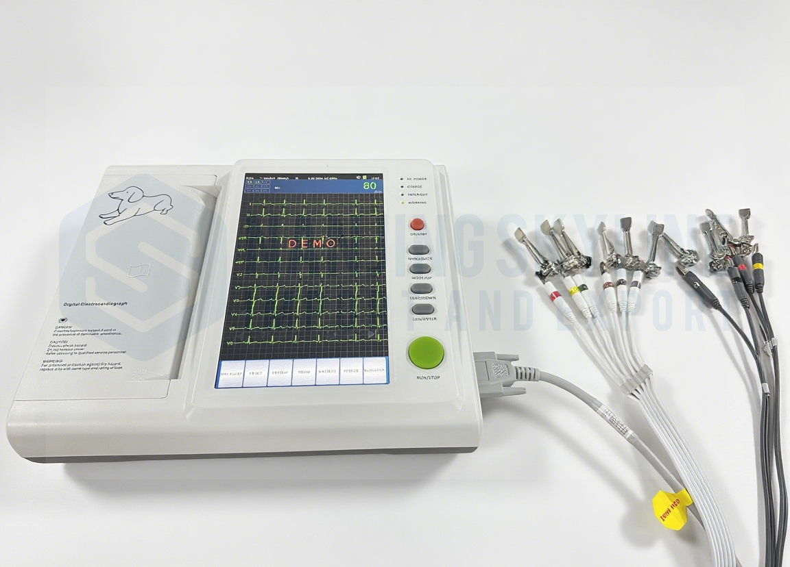 12 Channel Animal ECG